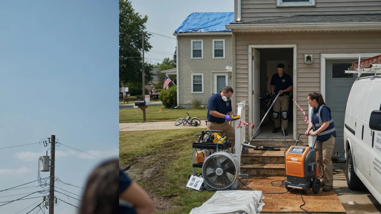 Water Damage Repair in Perry, MI near me